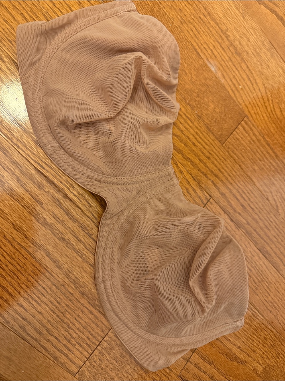 skims 38DD Nude/Tan mesh bra
